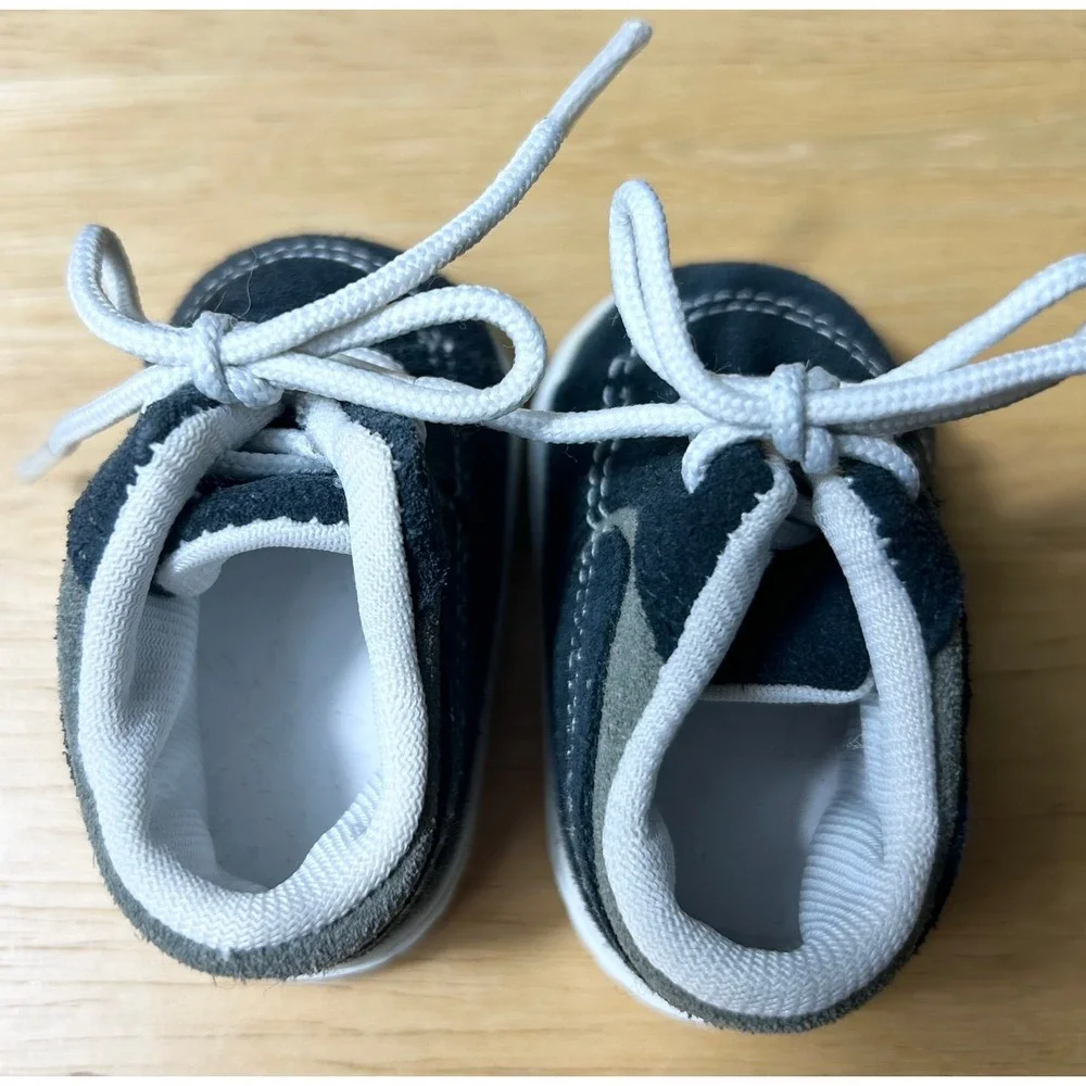 American Girl Shoes Cargo Outfit LOGO SUEDE SNEAKERS ONLY Collectible VTG 1999